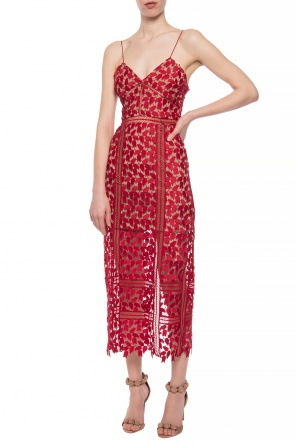 Strappy lace dress, zdjęcie 2 Strappy lace dress od Self Portrait